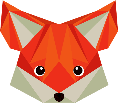 FOXBUS — logo (głowa lisa)